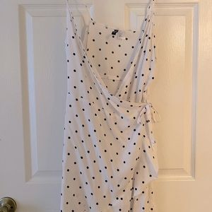 Comprar polka dot wrap mini dress